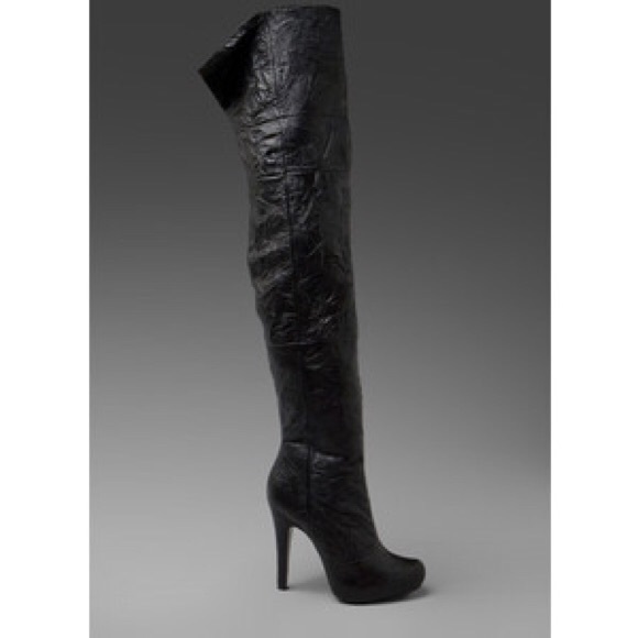 report thigh high boots
